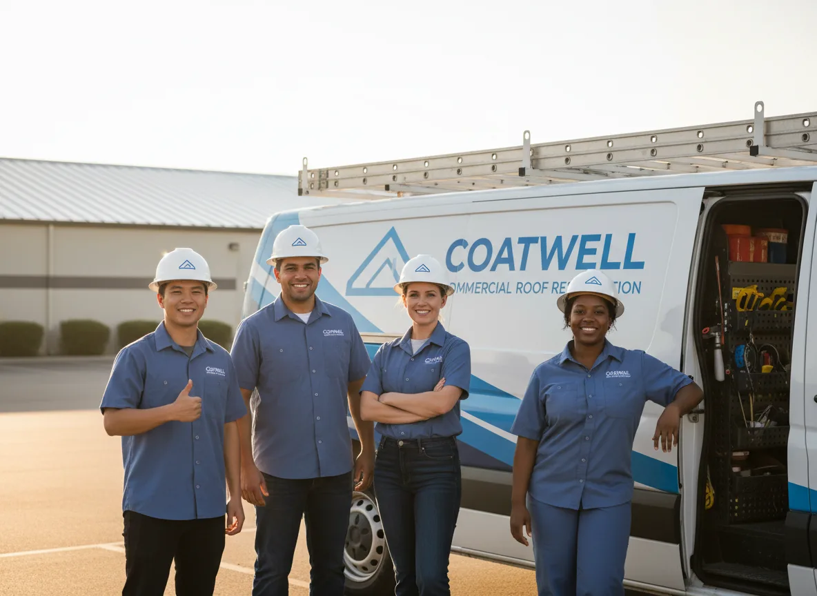 Commercial roof coating company in Flag Pond, TN